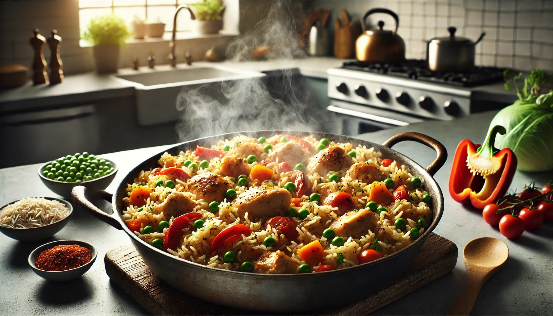 One-Pot Chicken and Rice