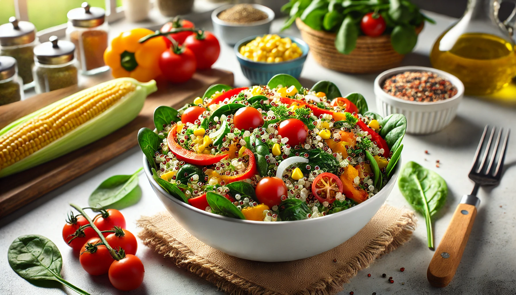 Quinoa and Vegetable Mix Quinoa and Vegetable Mix