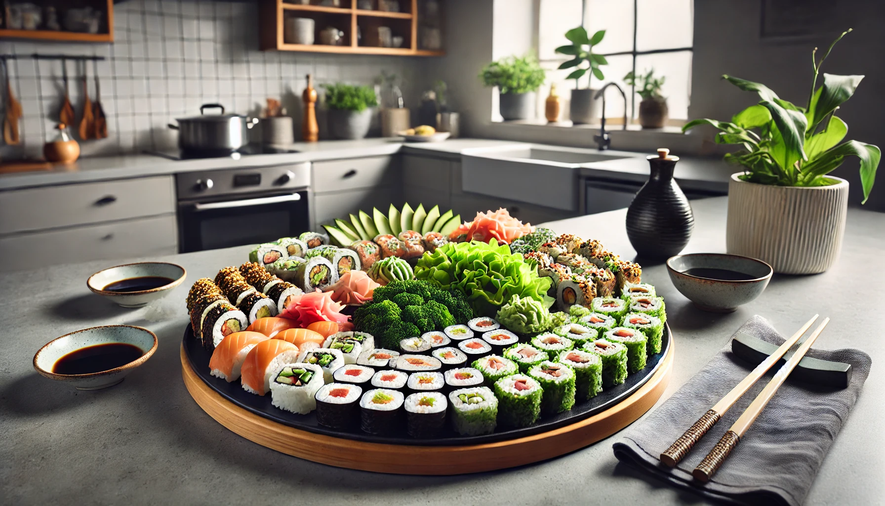 Sushi Rolls at Home