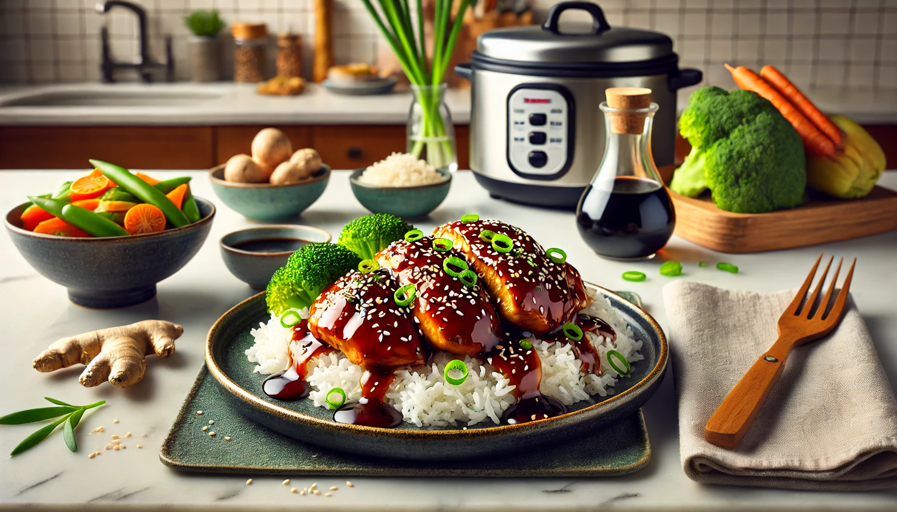 Teriyaki Chicken and Rice Teriyaki Chicken and Rice