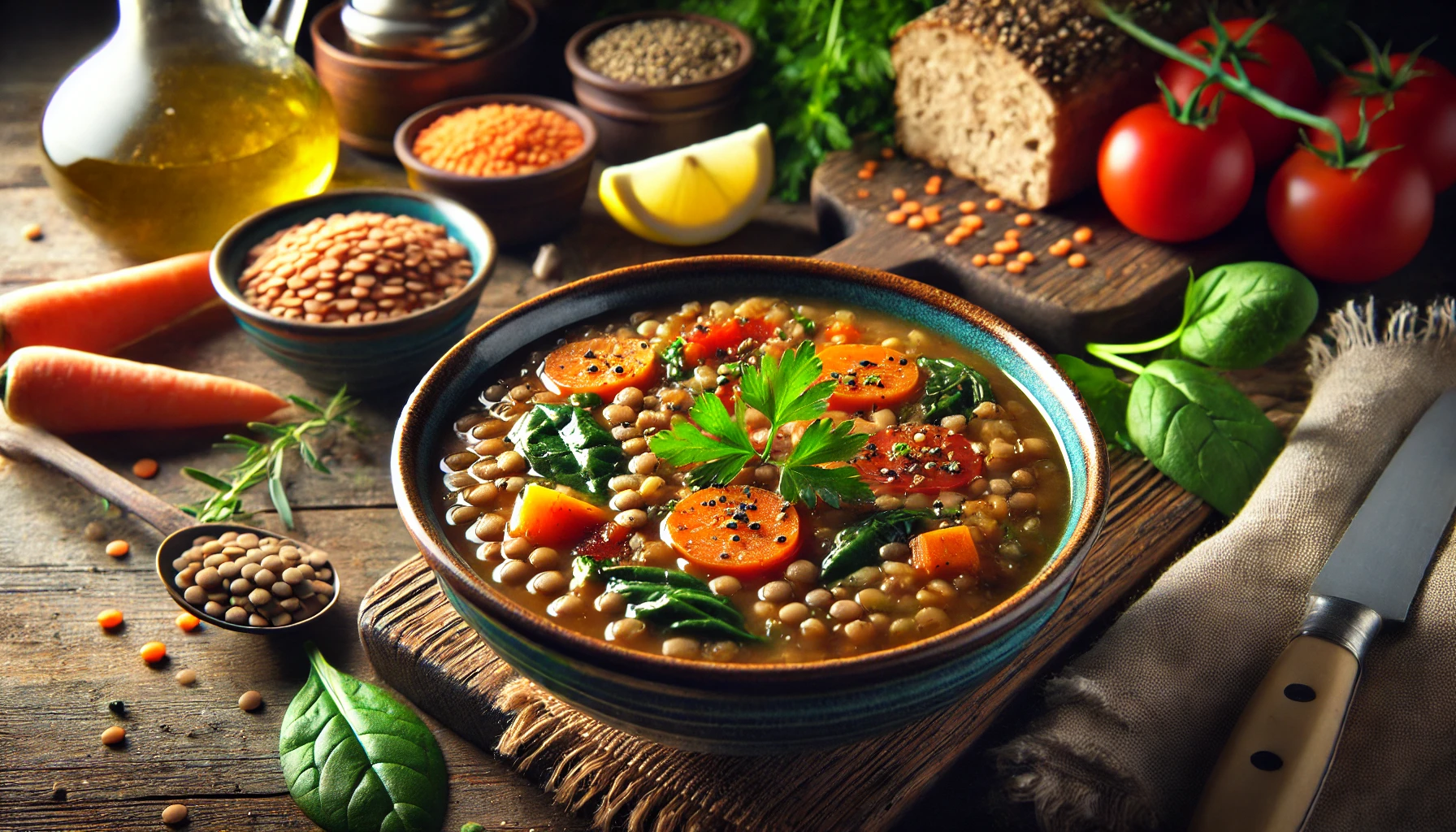 Vegan Lentil Soup Vegan Lentil Soup