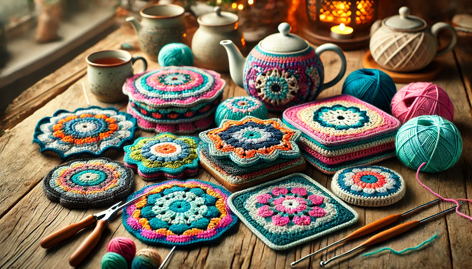 how to crochet pot holders